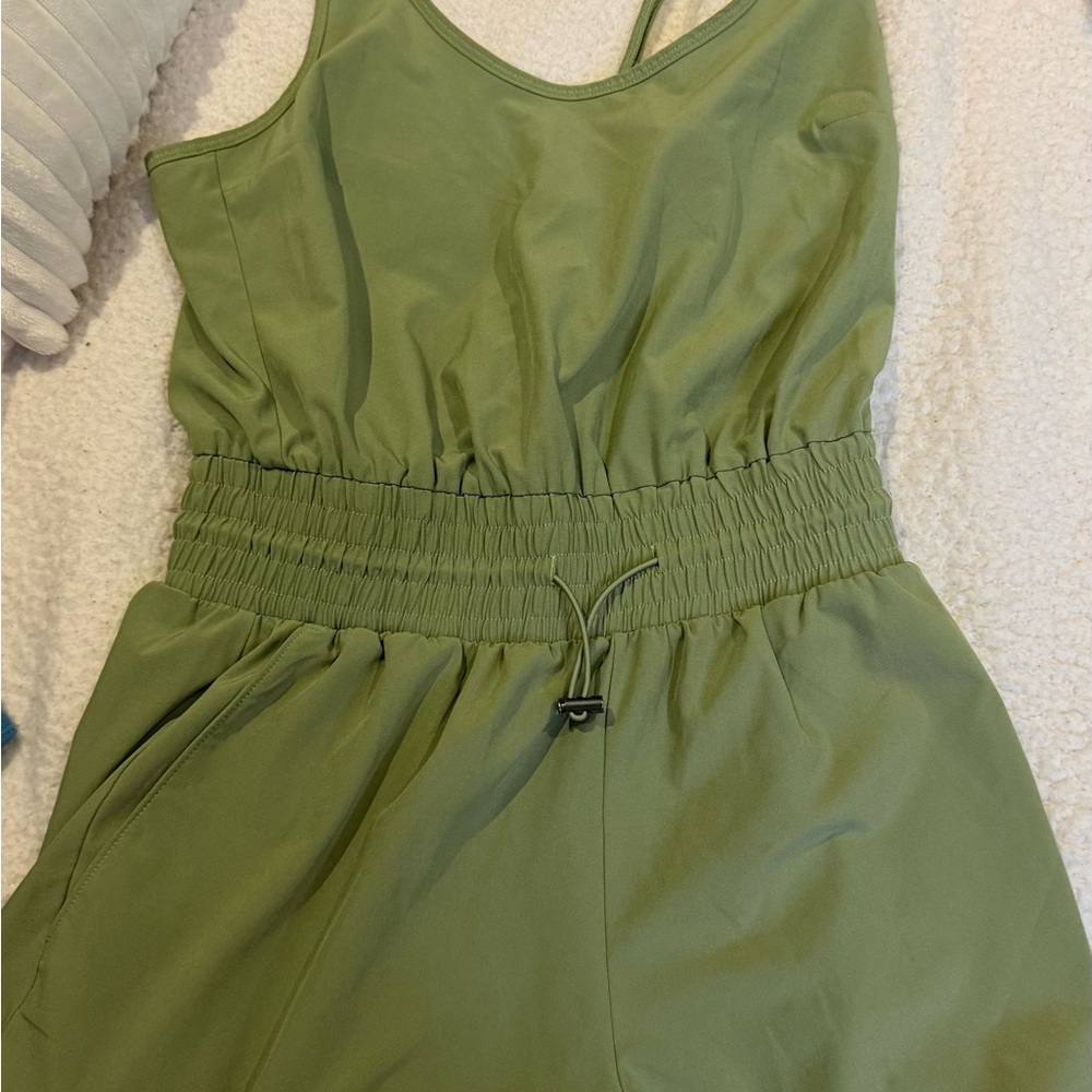 Abercrombie & Fitch Olive Green Top